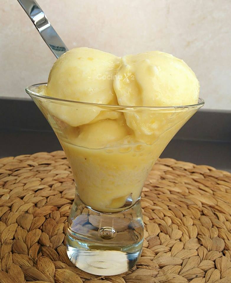 HELADO DE PIÑA COLADA (Instantáneo)