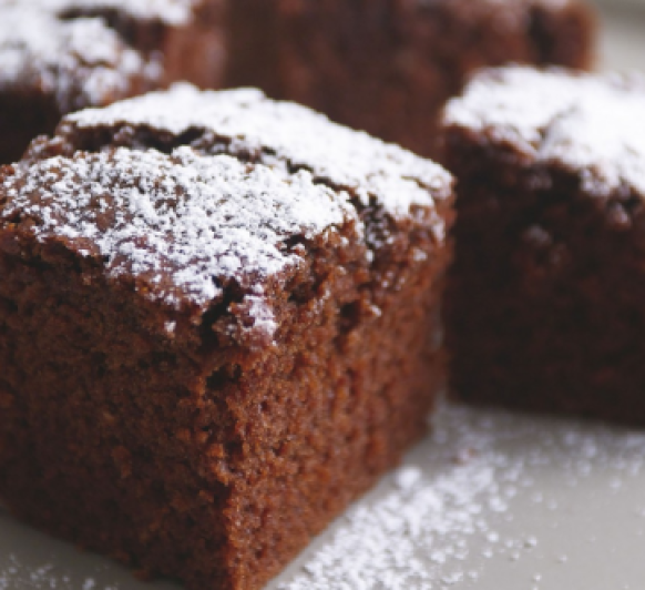 BIZCOCHO DE CHOCOLATE SIN GLUTEN Y SIN LACTOSA