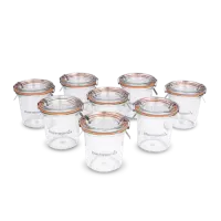 Tarros de cristal con cierre