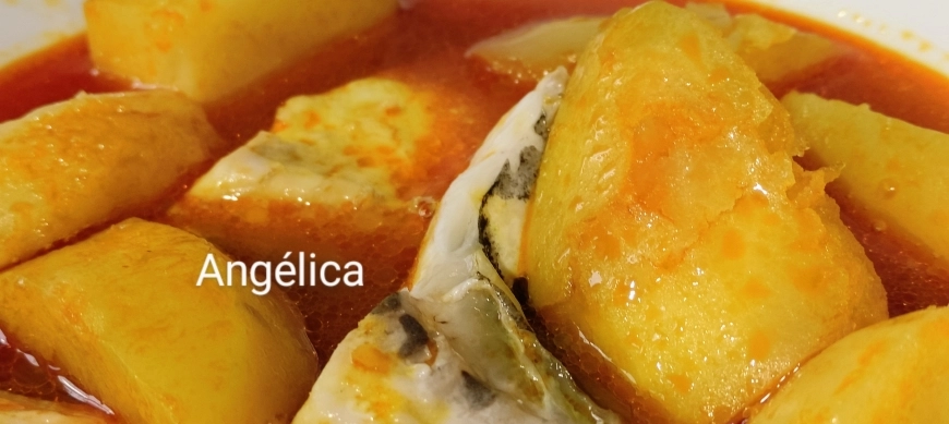 Caldero de Dorada y arroz seco