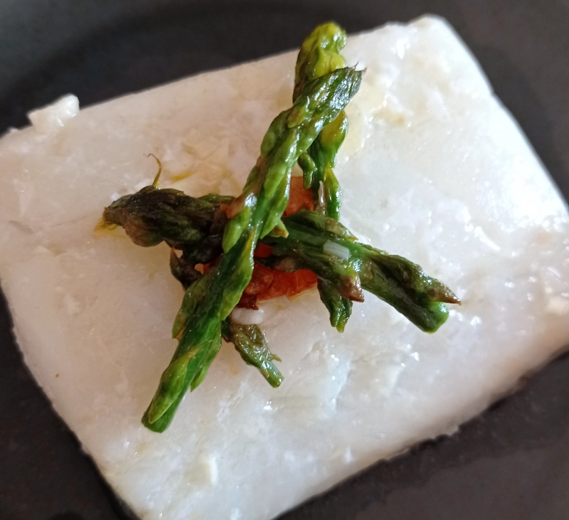 Bacalao a baja temperatura al vacío