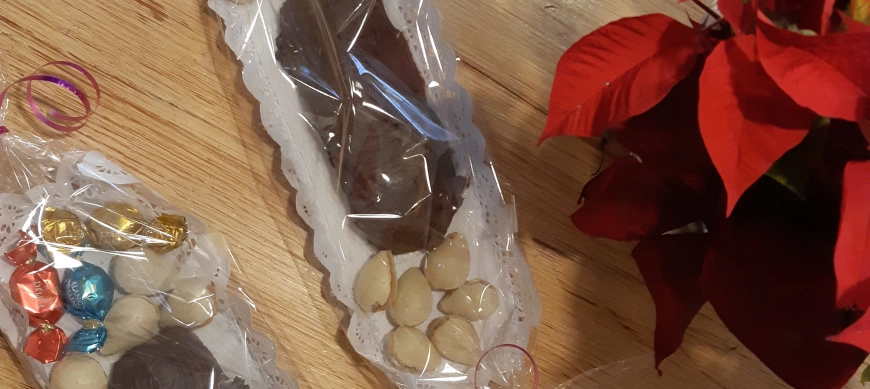 TRONCO DE NAVIDAD (tipo mazapán)