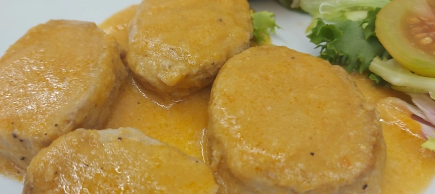 SOLOMILLO EN SALSA DE ALMENDRAS