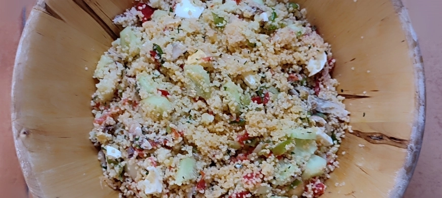 ENSALADA TABULÉ CON ATÚN