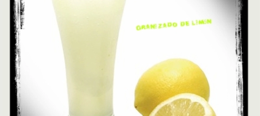 Granizado de limón rápido