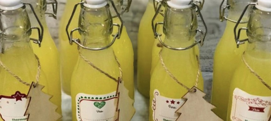 LIMONCELLO italiano casero