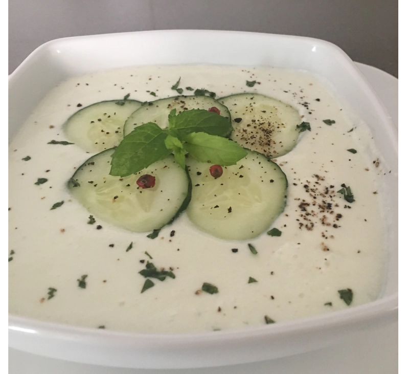 SOPA DE PEPINO
