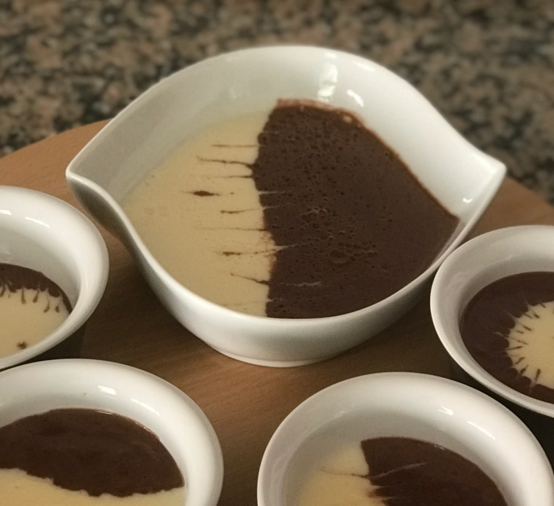 natillas dos sabores