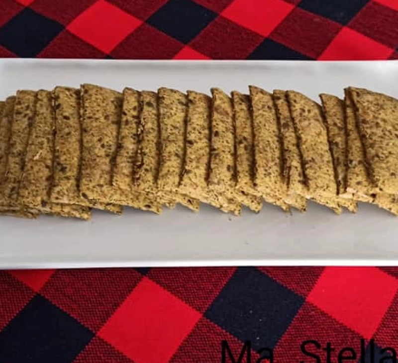 CRACKERS DE SEMILLAS Y AFRECHO DE FRUTOS SECOS