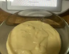 Step <p>Ponemos en el vaso los ingredientes de la crema y programamos modo espesar (Tm6).</p><p>En otros modelos 7min /100°/vel 4.</p> illustration