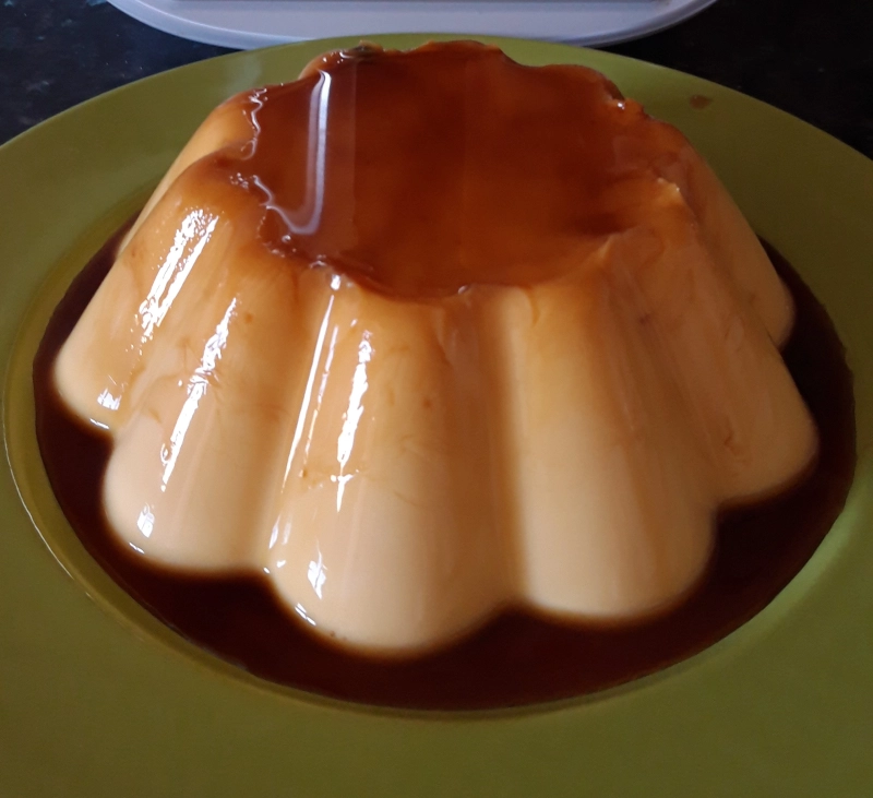 FLAN DE CHOCOLATE BLANCO