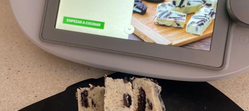 TURRON DE GALLETAS OREO THERMOMIX