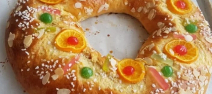 ROSCÓN DE REYES DE PATATA