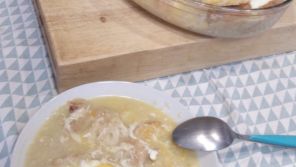 velocidad cuchara sopa de cebolla