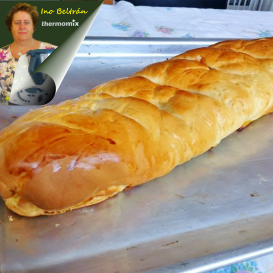 Receta: Pan de jamón