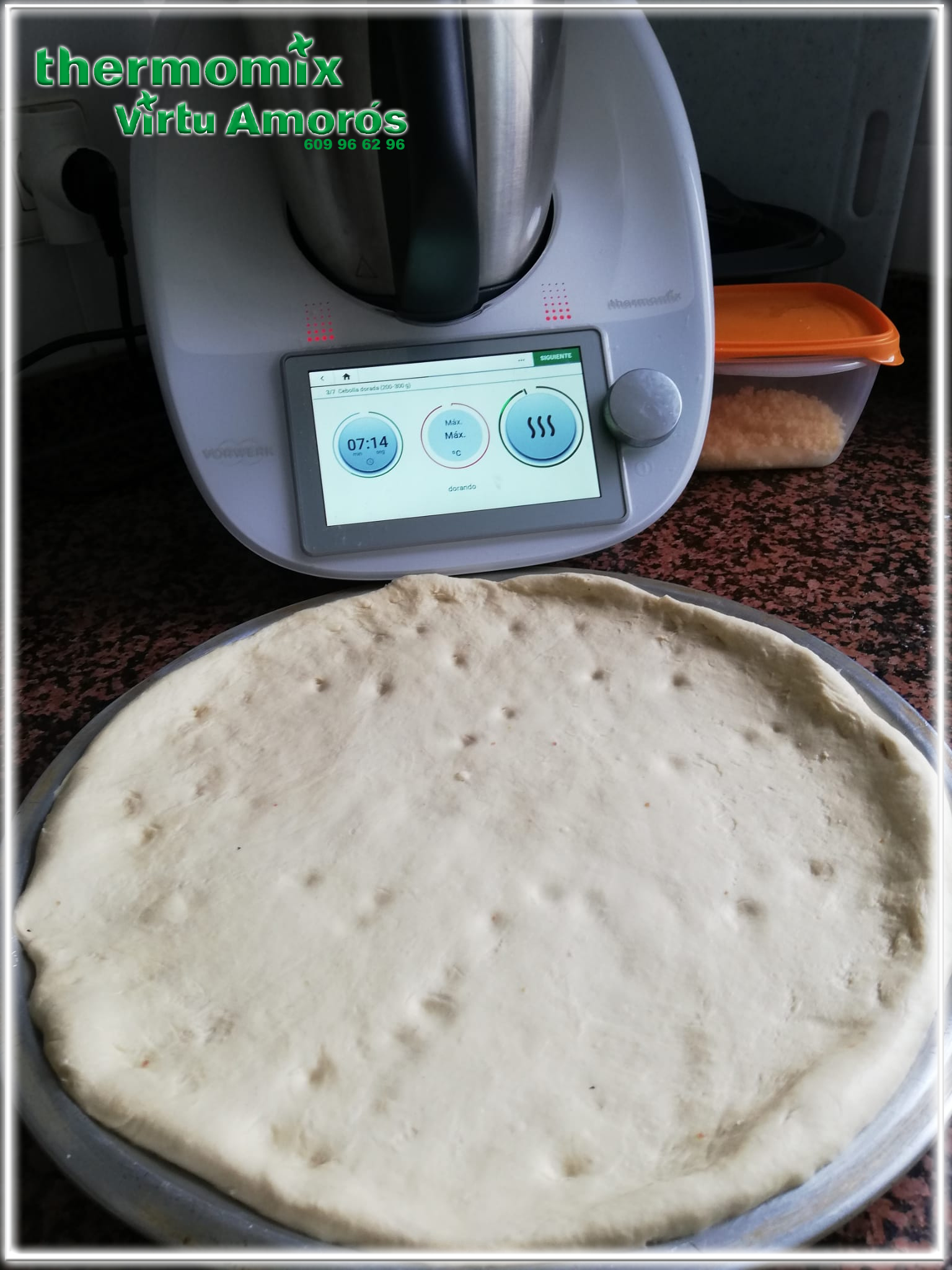 Masa De Pizza Sin Levadura Con Thermomix Masas Panes Y