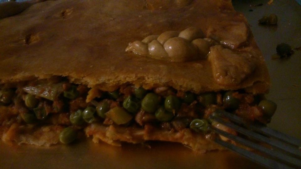 COCA DE GUISANTES