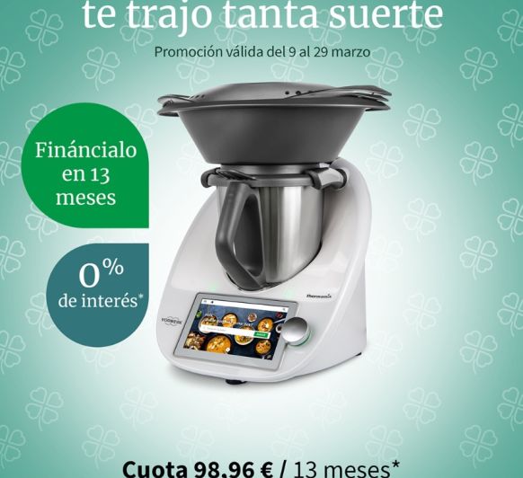 EL Thermomix® AL 0% DE INTERESES!!!