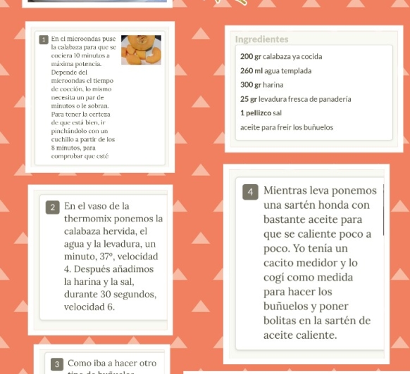 BUÑUELOS DE CALABAZA.