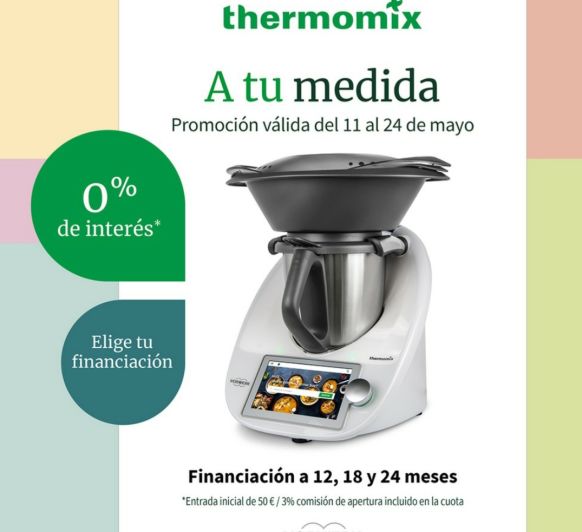 0% DE INTERÉS PARA TU Thermomix®