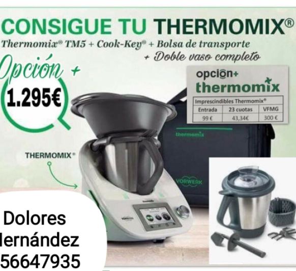 Thermomix® con doble vaso y bolsa