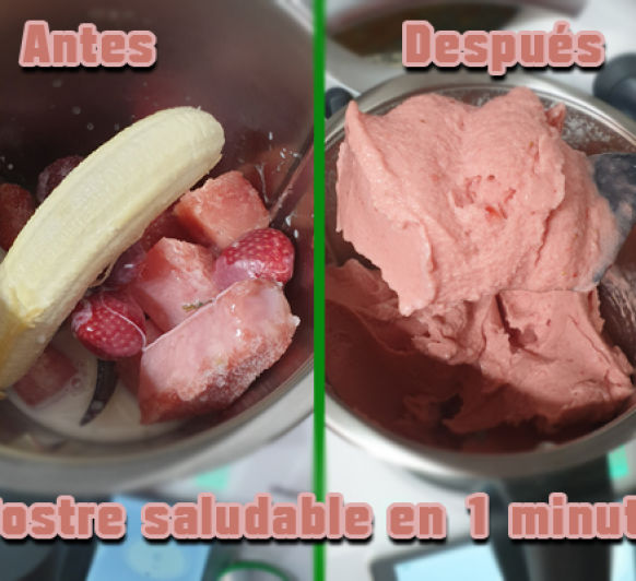 Postre saludable en solo 1 minuto