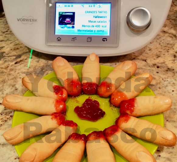 Dedos sangrientos Halloween