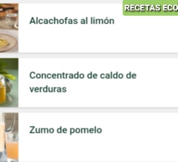 TALLER RECETAS ECOLOGICAS