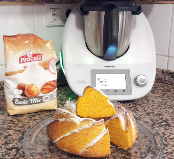 BIZCOCHO SIN GLUTEN ZANAHORIA Y ALMENDRA