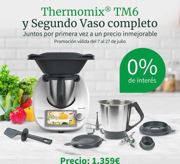Thermomix® 0% + 1 VASO COMPLETO