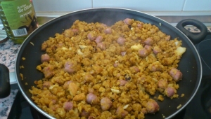 Migas de pan con Thermomix®